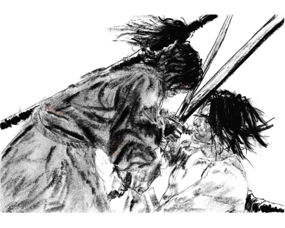 This is a classic game CG clip, from Sekiro：Shadows Die Twice, which the player played the Wolf after defeating the three times of Genichirou Ashina CG animation.