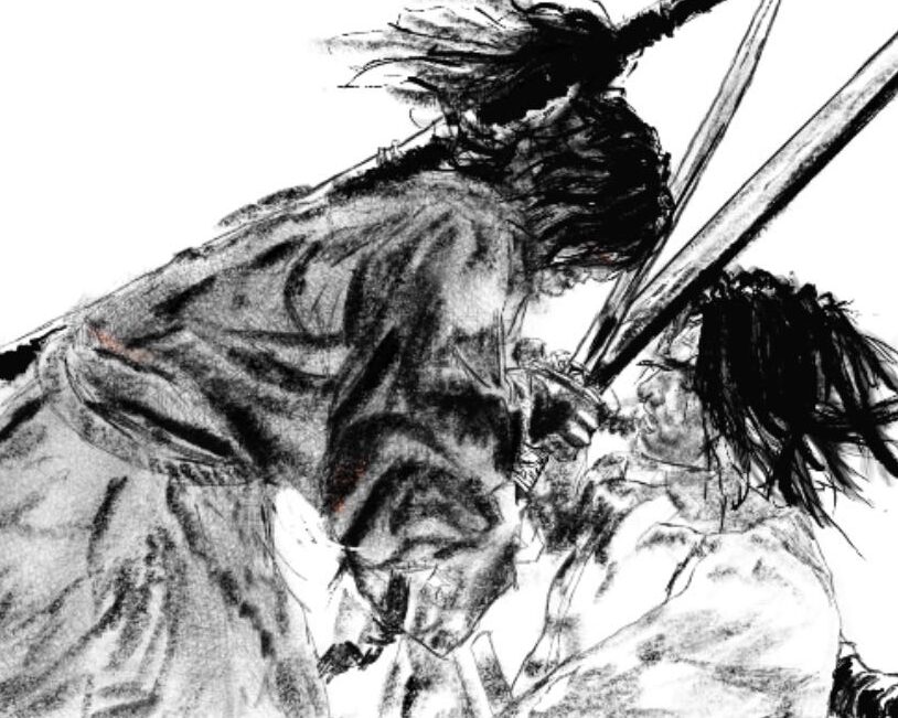 This is a classic game CG clip, from Sekiro：Shadows Die Twice, which the player played the Wolf after defeating the three times of Genichirou Ashina CG animation.